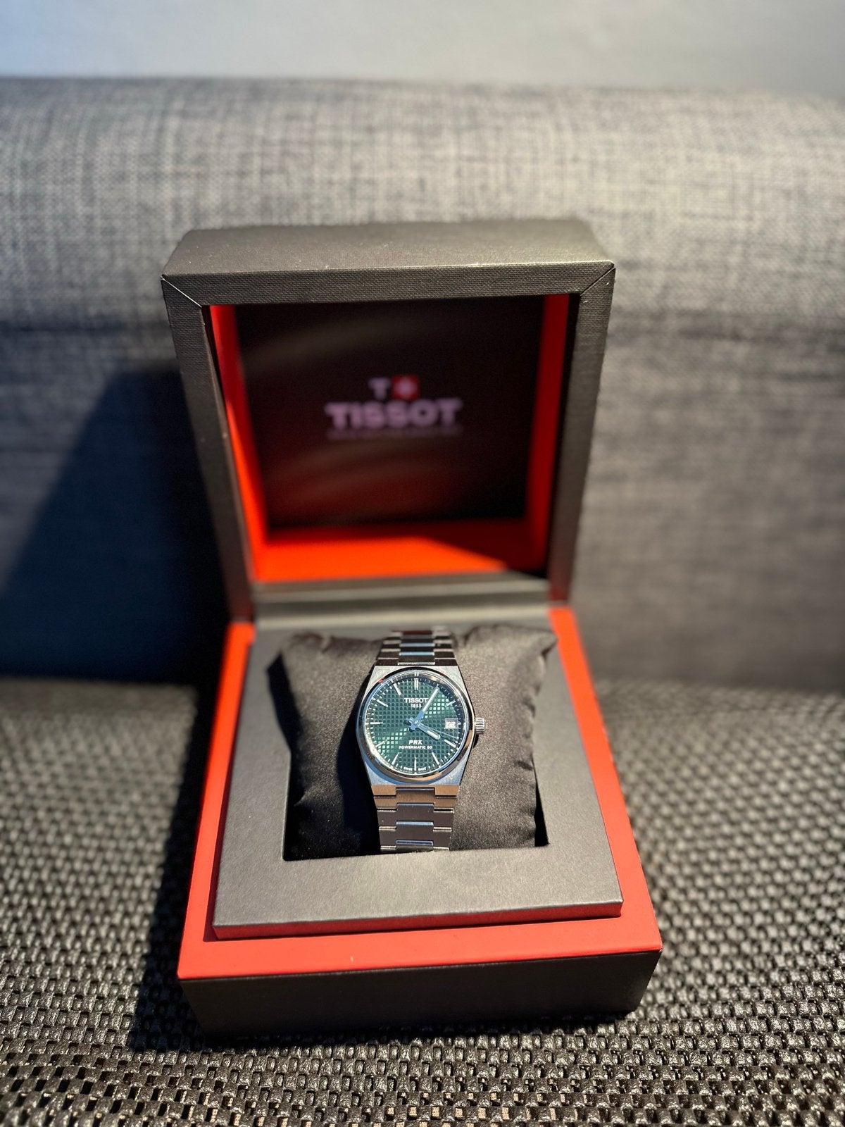 Gloednieuwe Tissot PRX Powermatic 80 (35mm) - Ongedragen!, Overige merken, Staal, Polshorloge, Nieuw