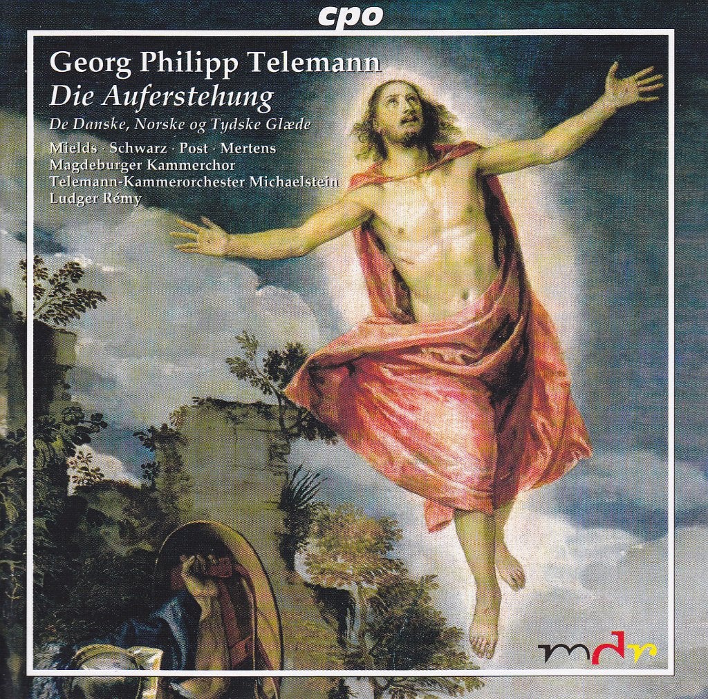 Georg Philipp Telemann / Die Auferstehung, Ophalen of Verzenden, Classicisme, Zo goed als nieuw, Overige typen