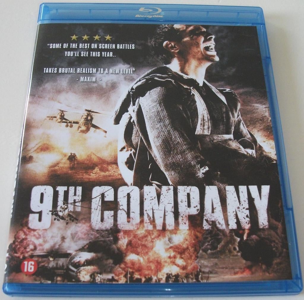 Blu-Ray *** 9TH COMPANY *** Meedogenloze vechtmachines, Cd's en Dvd's, Blu-ray, Zo goed als nieuw, Actie, Ophalen of Verzenden