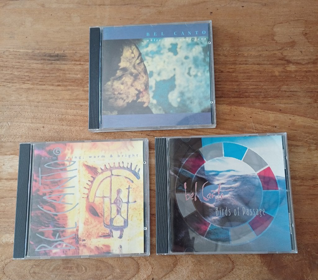 3x cd Bel Canto, o.a. White-out Conditions (1987), Ophalen of Verzenden, Gebruikt