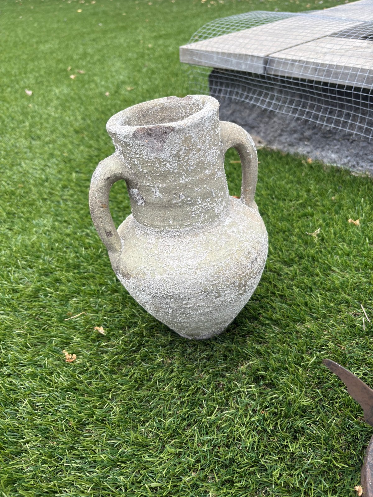 2 kleine kruikjes, Tuin en Terras, Tuinvazen, Ophalen of Verzenden, Gebruikt