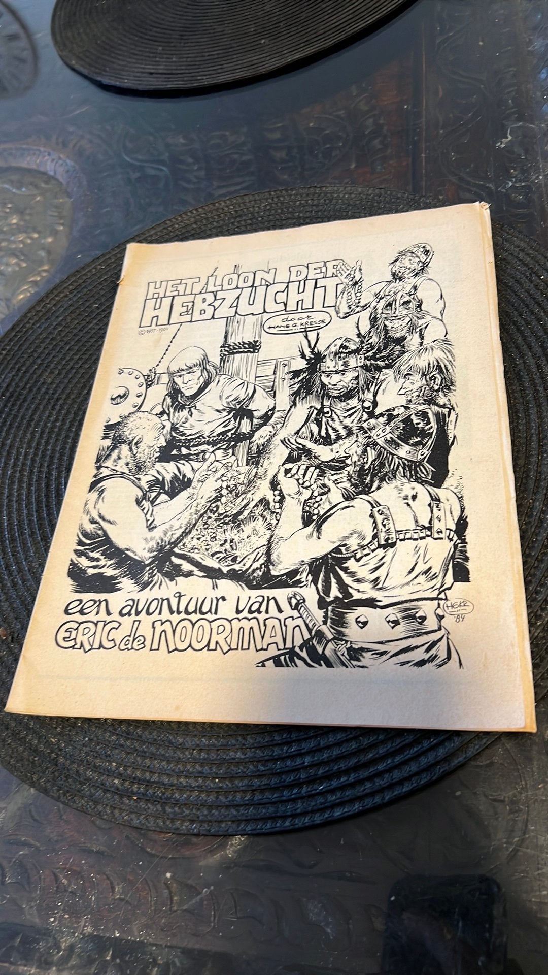 ERIC DE NOORMAN / het loon der hebzucht, Eén stripboek, Ophalen of Verzenden, Zo goed als nieuw