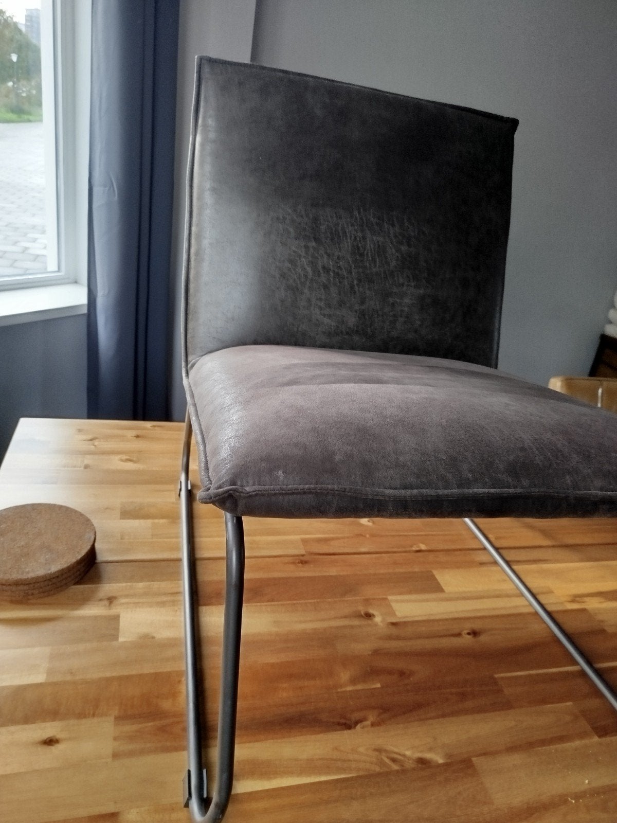 Fauteuil, Ophalen, Gebruikt, Modern, Industrieel, Leer