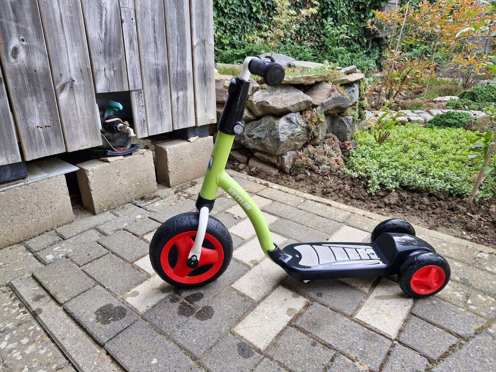 Kettler 3-wiel step voor kinderen - Groen/Zwart, Ophalen