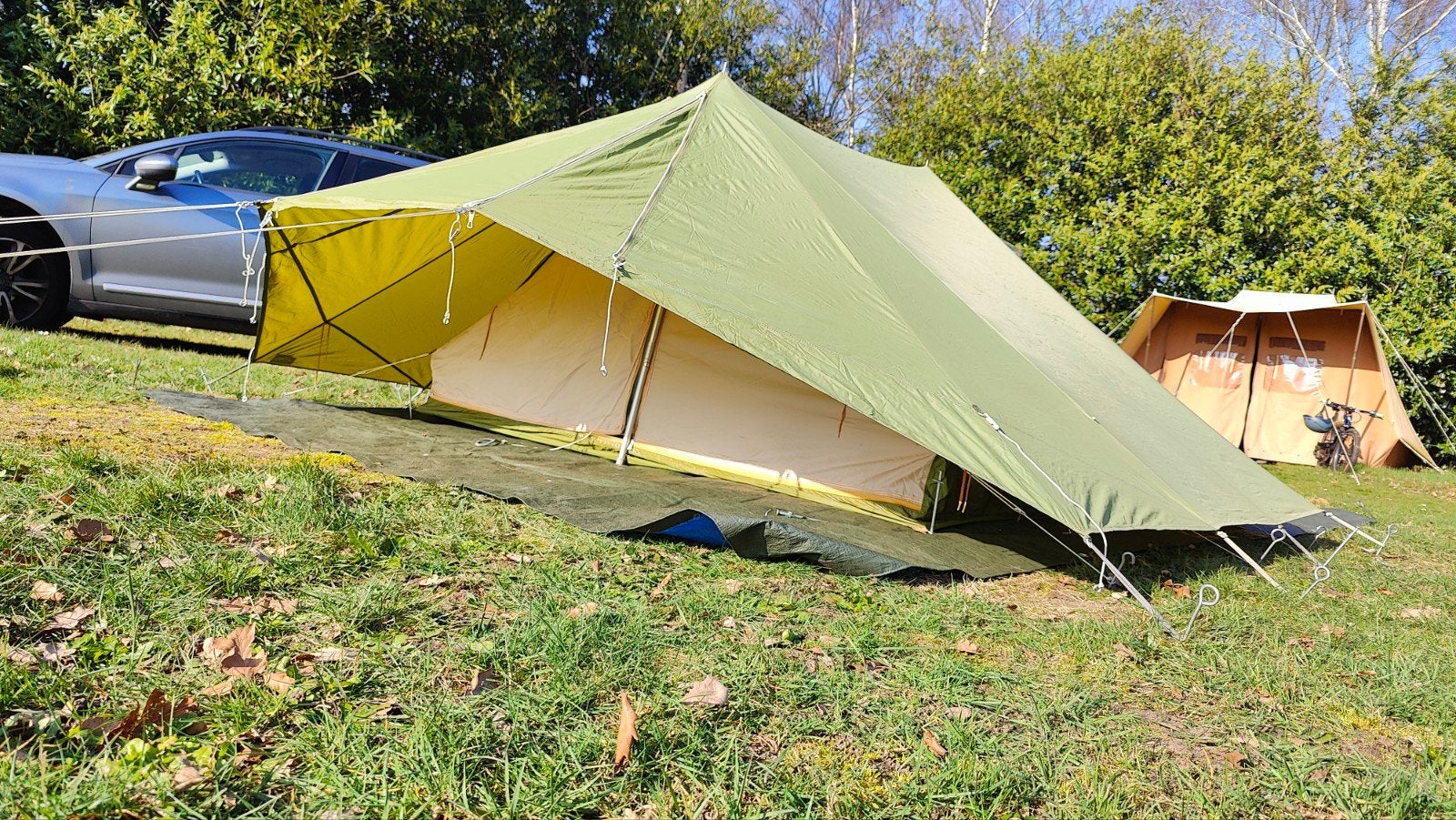 Nylon Erdman Schmidt tenten te koop aan scherpe prijzen, Caravans en Kamperen, Ophalen of Verzenden, Tot en met 2
