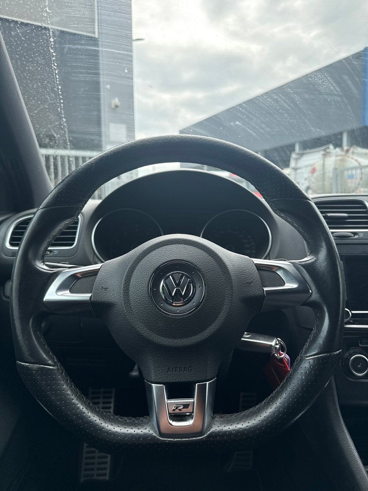 Volkswagen Golf R stuur orgineel met led flippers, Ophalen of Verzenden, Gebruikt, Volkswagen