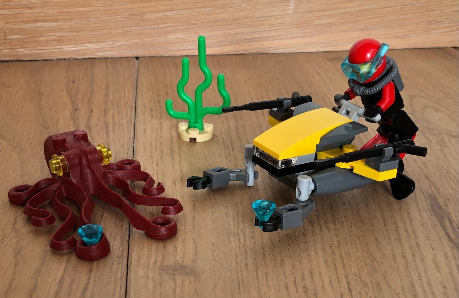 LEGO City Diepzee Duik Scooter - 60090, City, Lego, Ophalen of Verzenden, Zo goed als nieuw