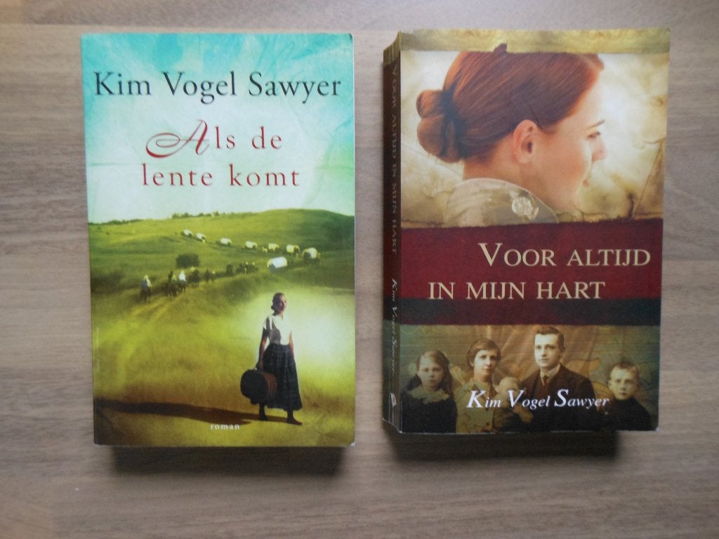 Kim Vogel Sawyer/ Voor altijd in mijn hart/ Als de lente kom, Ophalen of Verzenden, Gelezen
