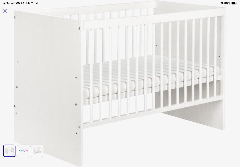 Ledikant  60x120, Kinderen en Baby's, Babywiegjes en Ledikanten, Ophalen, Gebruikt, Ledikant