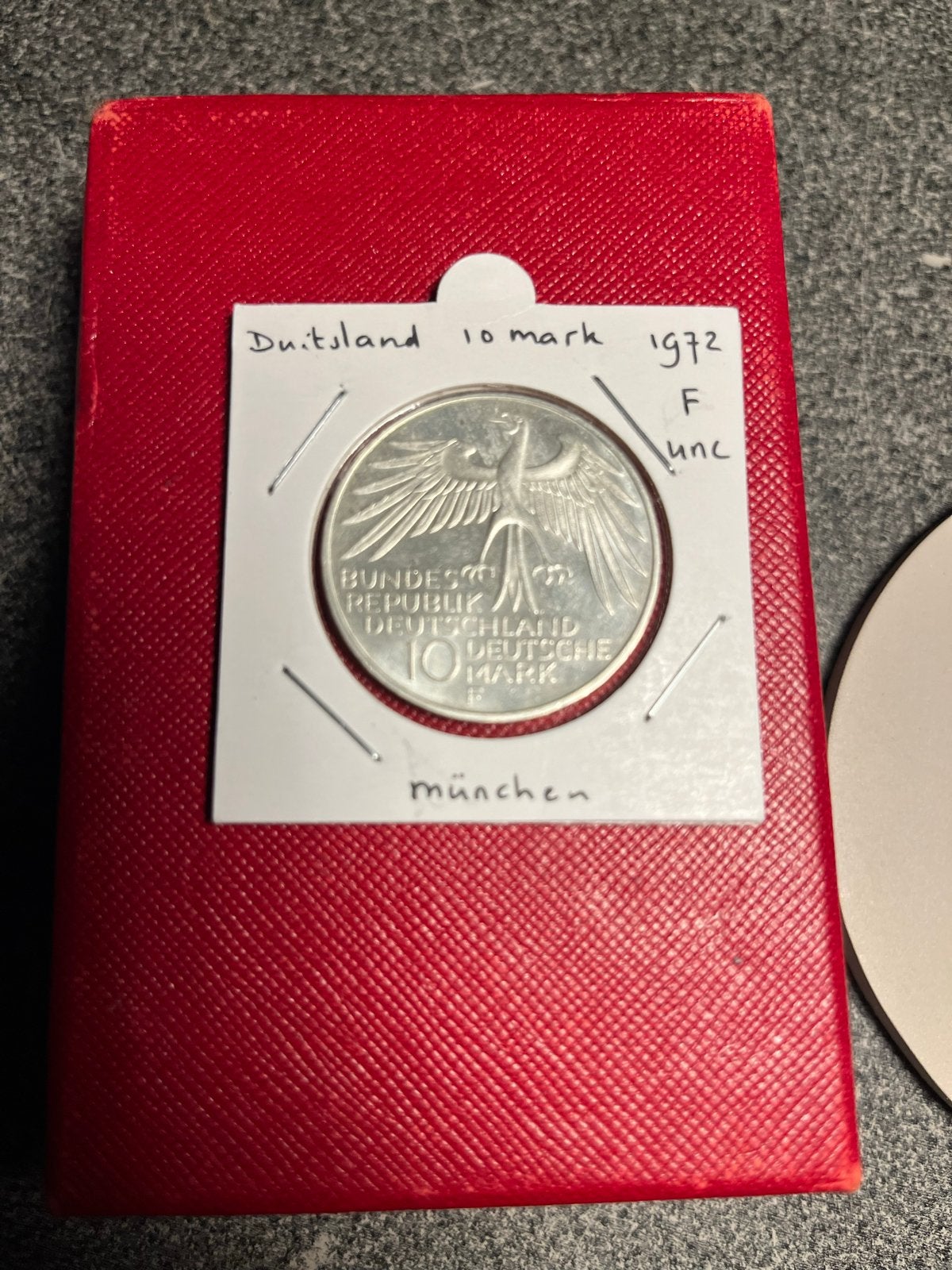 Duitsland 10 Mark 1972 Olympische Spelen München Zilver, Ophalen of Verzenden, Duitsland, Losse munt, Zilver