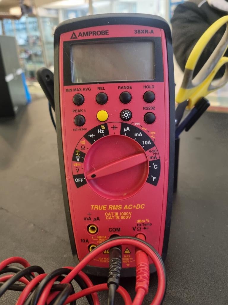Amprobe 38XR-A True RMS Ac+DC Multimeter, Ophalen of Verzenden