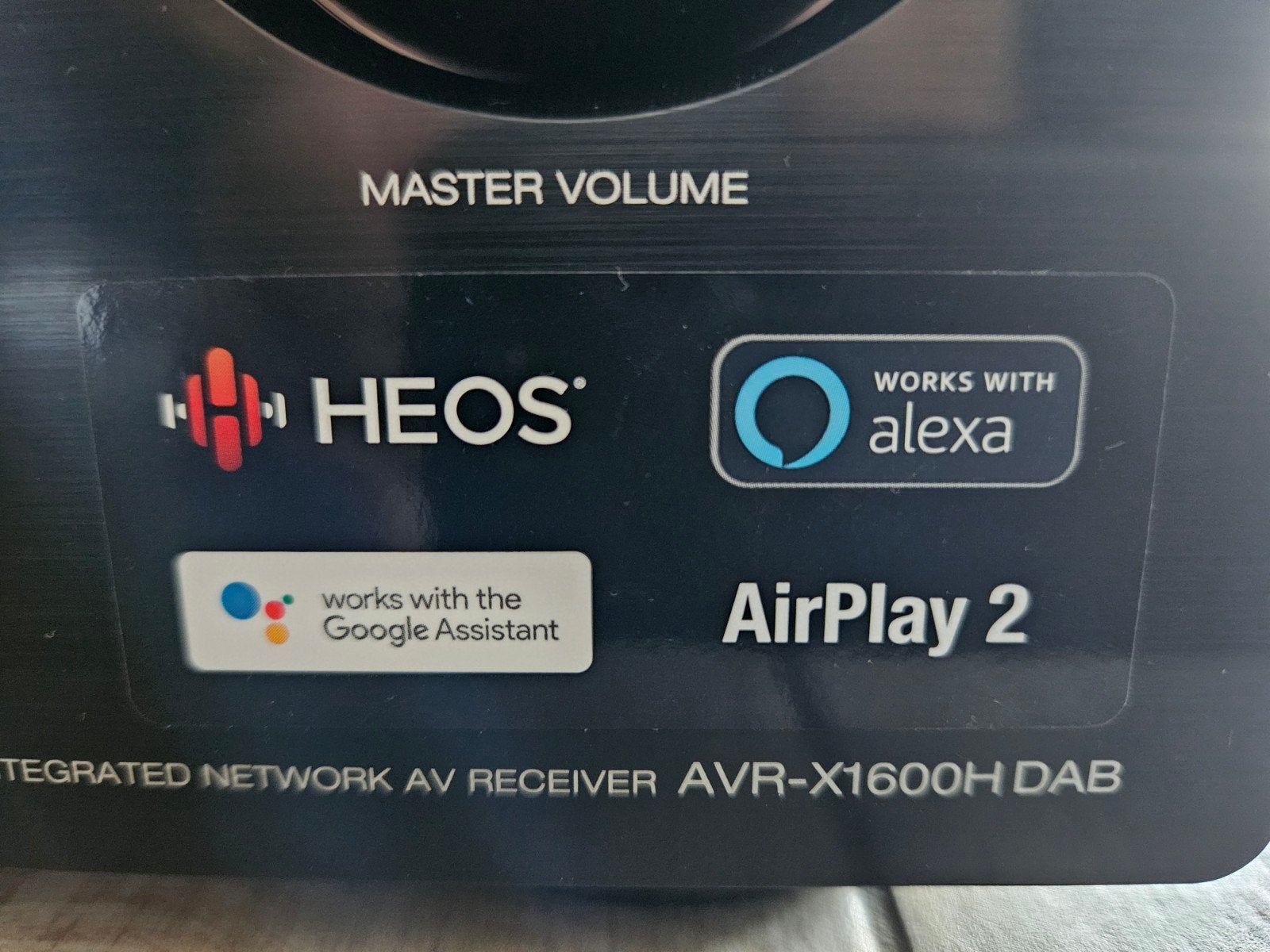 Denon AVR-X1600H DAB AV Receiver - Zo goed als nieuw, Ophalen, Denon, Zo goed als nieuw, 120 watt of meer