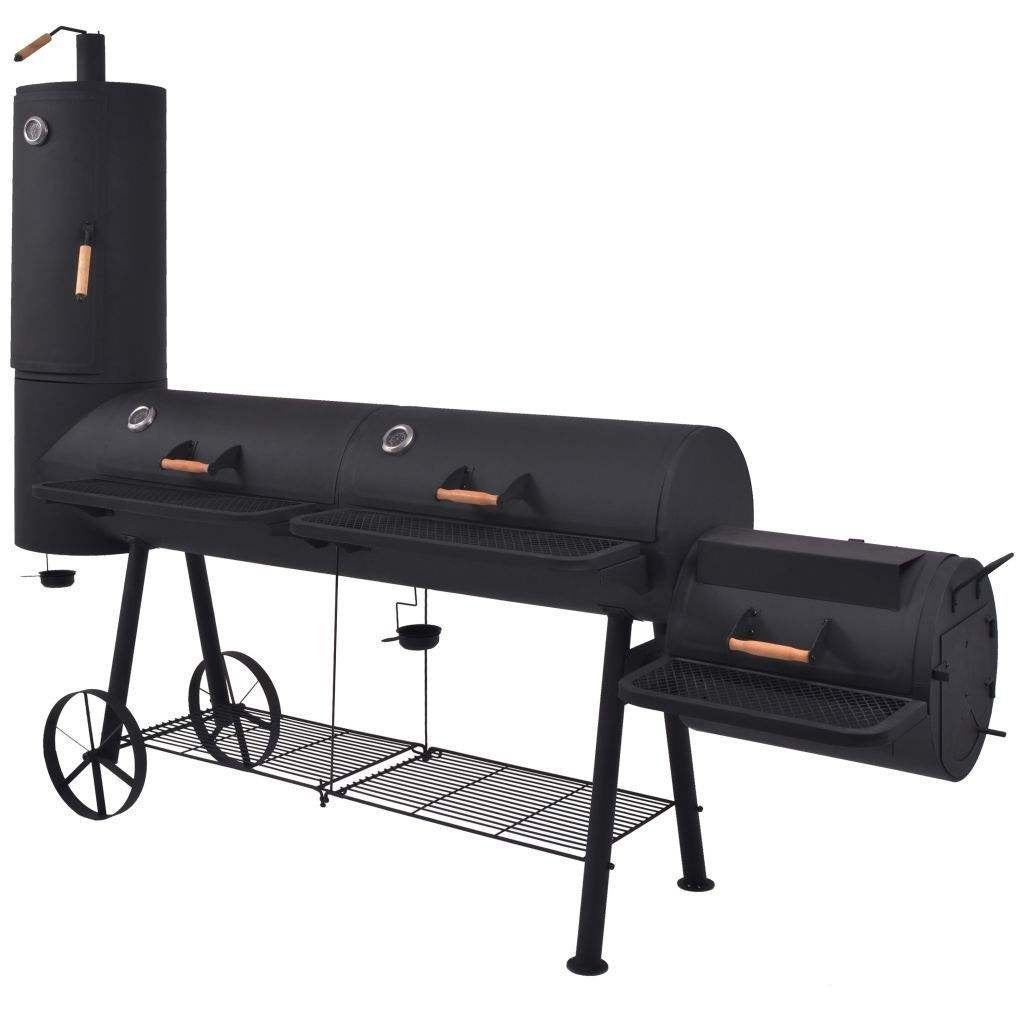 Extreem Grote Stalen Profi BBQ-Smoker. 2,6m. 4 Rookkamers!!!, Ophalen of Verzenden, Nieuw