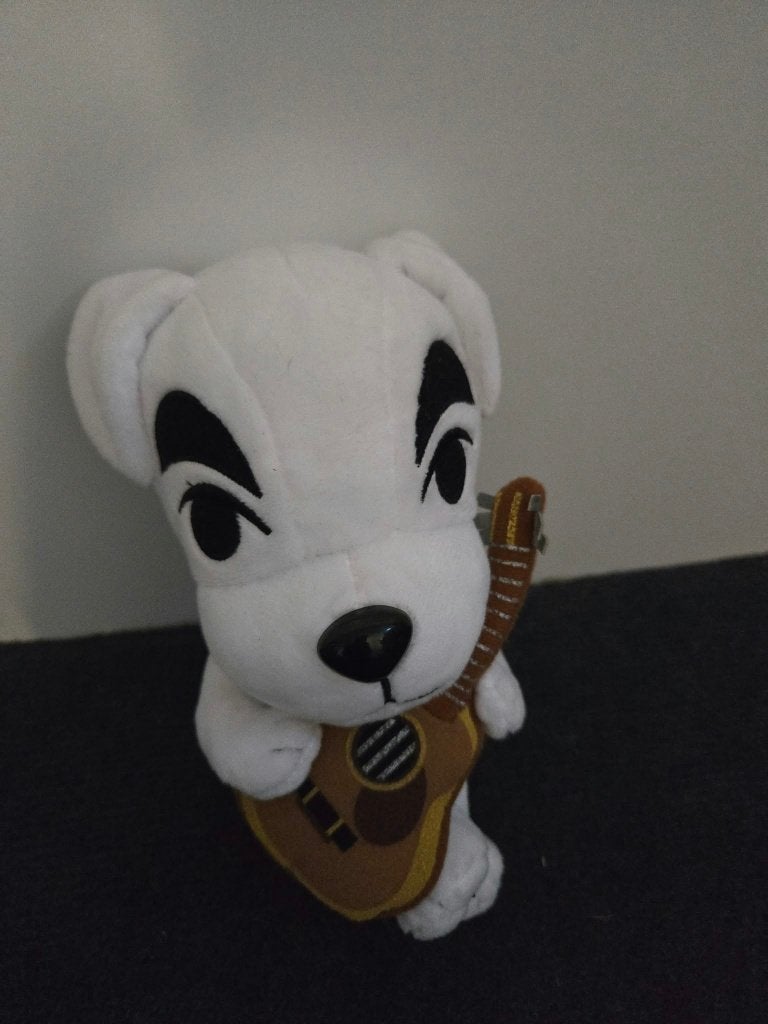 Animal Crossing K.K. Slider Knuffel, Kinderen en Baby's, Overige merken, Overige karakters, Zo goed als nieuw, Klein (minder dan 20 cm)