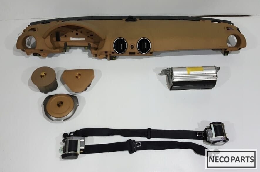 PORSCHE CAYMAN AIRBAG AIRBAGSET DASHBOARD ALLES LEVERBAAR !, Gebruikt, -, -, Porsche