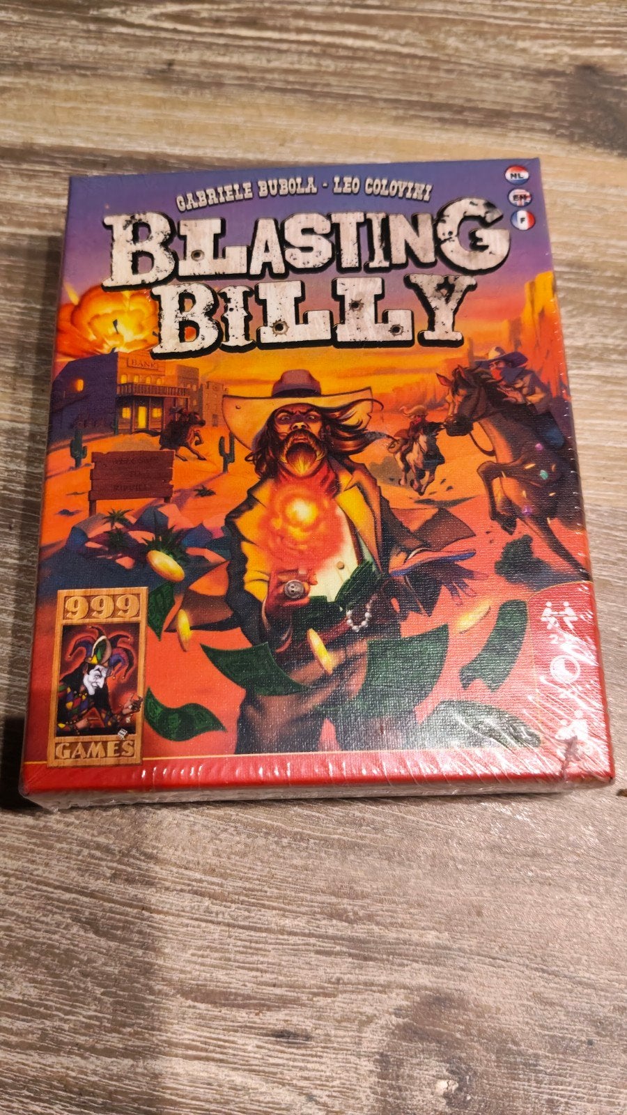 Blasting Billy Bordspel - Nieuw in Verpakking, Een of twee spelers, Ophalen of Verzenden, Nieuw, 999 Games