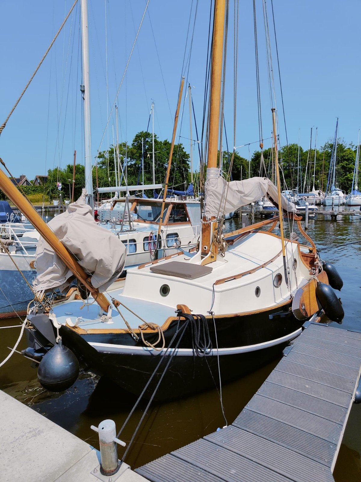 Westerdijk Zeeschouw 800, Watersport en Boten, Gebruikt, Staal, Binnenboordmotor, 1.80 meter