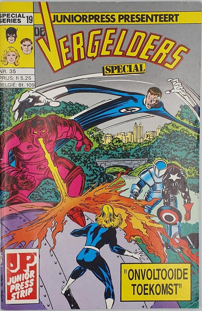 Te koop: De Vergelders Special 19: Onvoltooide Toekomst, Eén stripboek, Ophalen of Verzenden, Gelezen, Walter Simonson, John Buscema & Tom Palmer