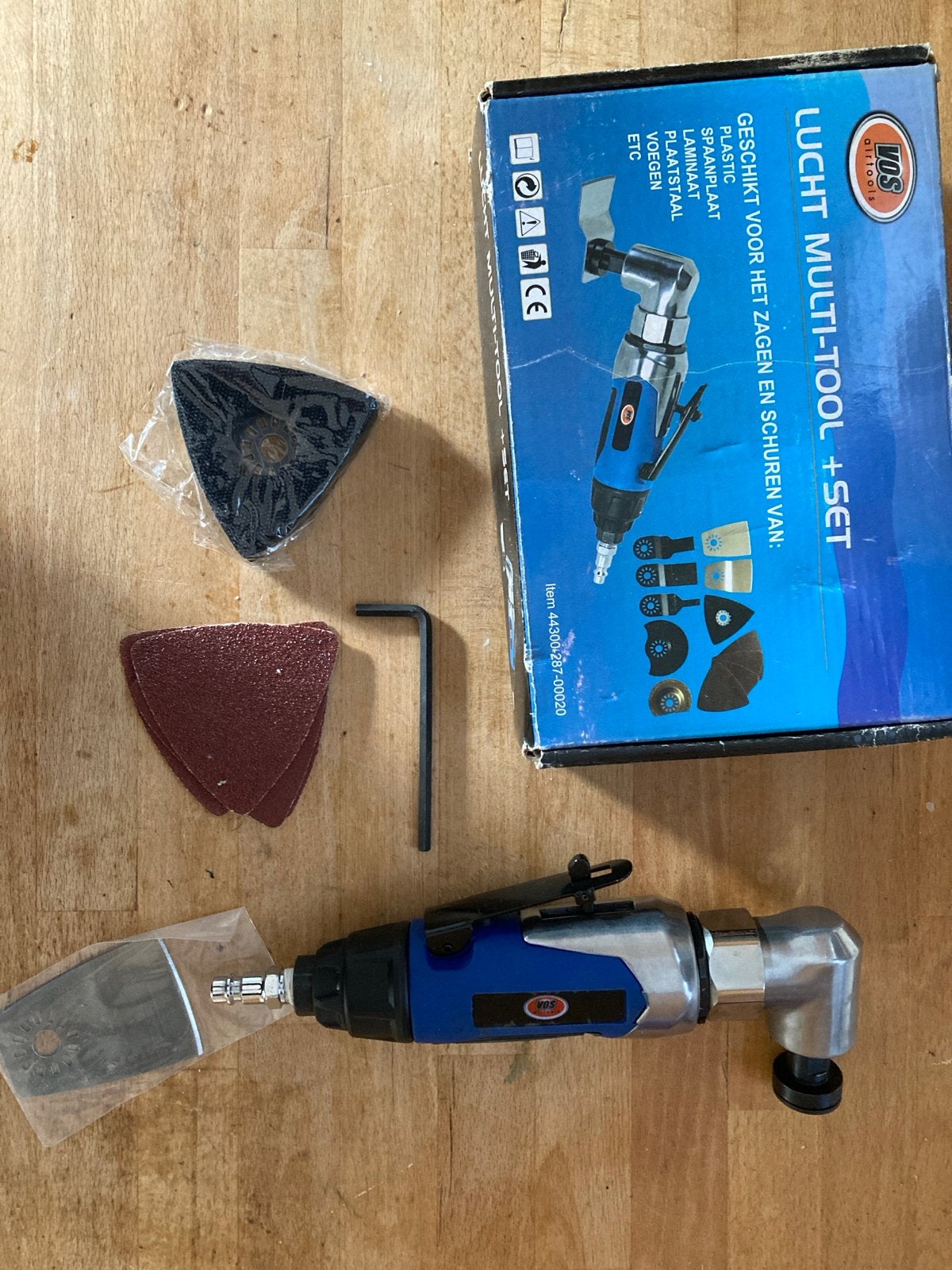 VOS Lucht Multi-Tool + Set - Zagen en Schuren, Ophalen of Verzenden, Nieuw