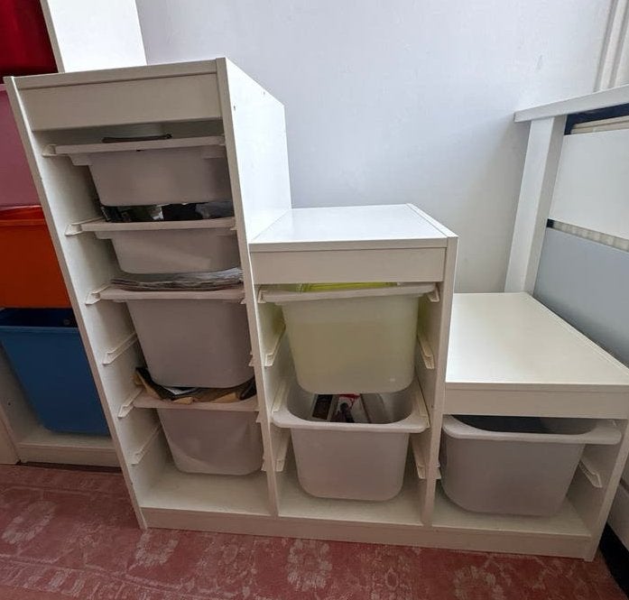 IKEA Trofast Opbergmeubel met 7 bakken, Ophalen, Gebruikt, Kast