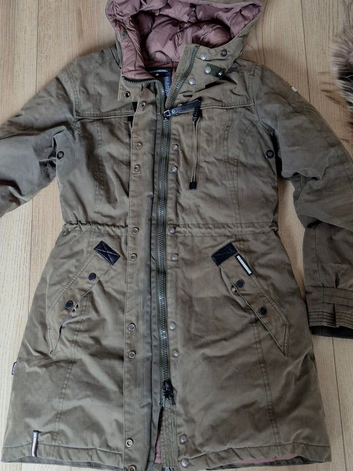 Khujo parka maat L, Maat 42/44 (L), Khujo, Ophalen of Verzenden, Gedragen