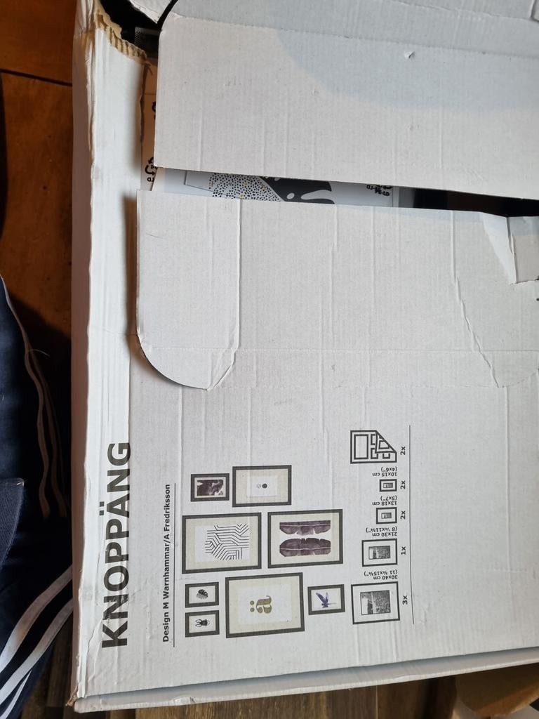Knoppang lijsten set ikea, Ophalen of Verzenden, Zo goed als nieuw
