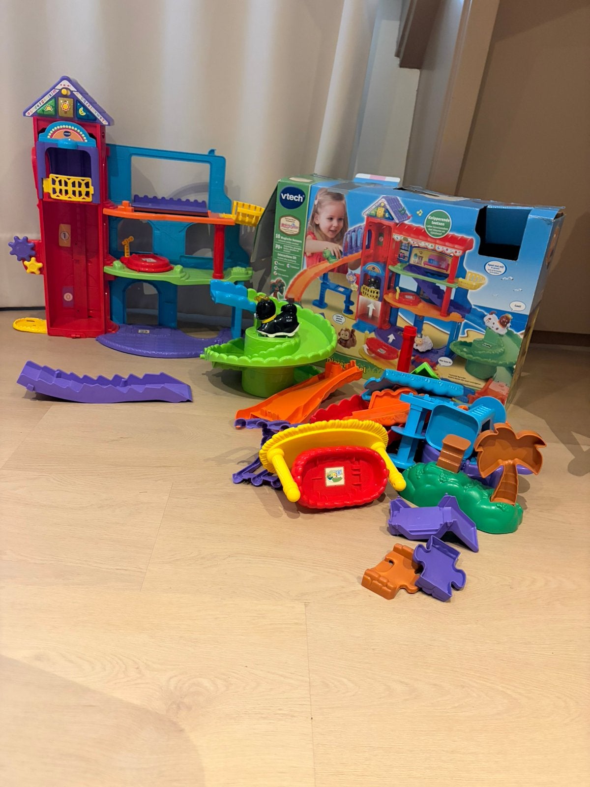 VTech dierenhotel, Ophalen of Verzenden, Zo goed als nieuw, 6 maanden tot 2 jaar