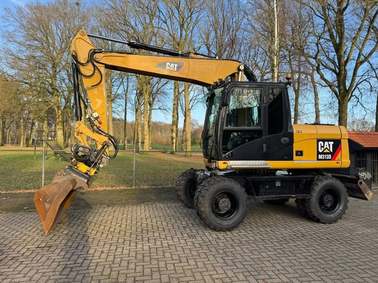 Caterpillar M313D Mobiele kraan (bj 2012), Zakelijke goederen, Graafmachine