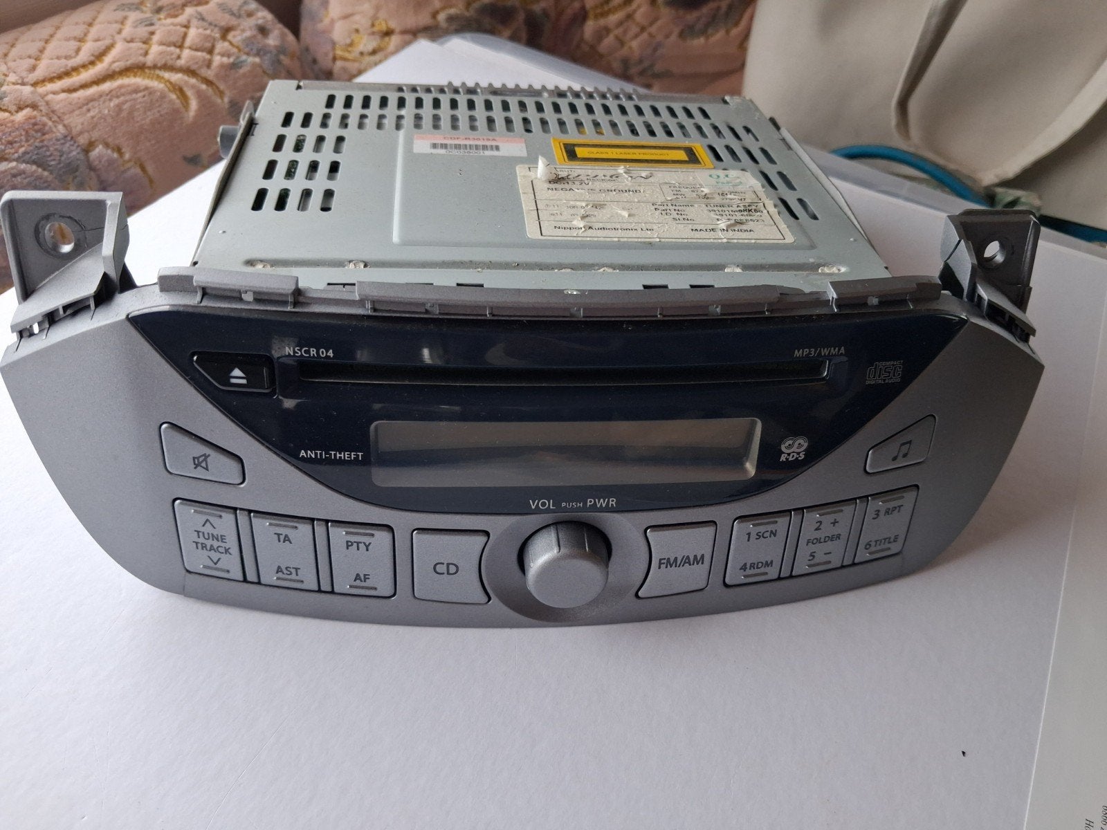 autoradio voor o.a. Suzuki Alto NSCR 04 Maruti, Ophalen of Verzenden, Gebruikt