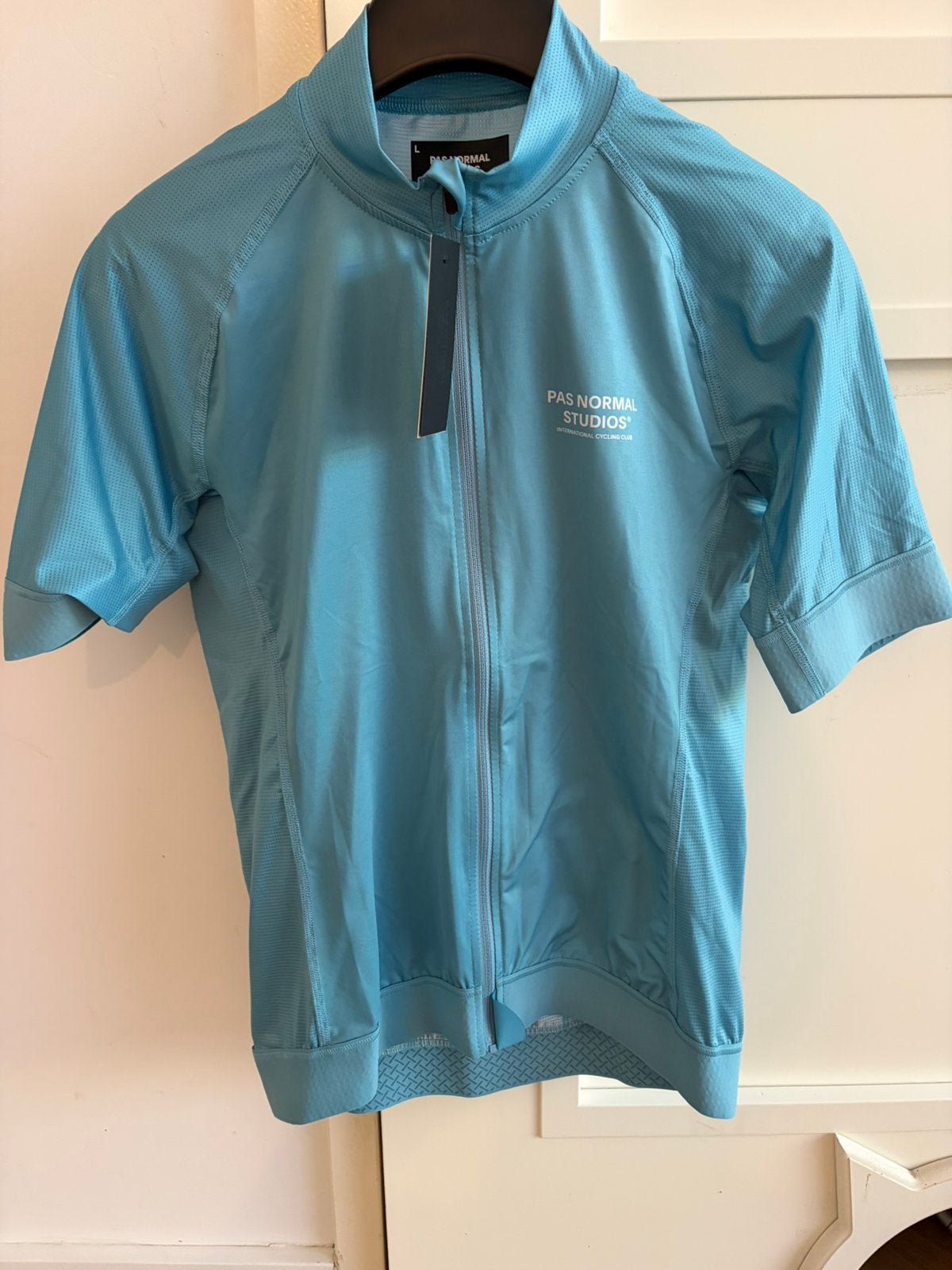 Pas Normal Studios -Mechanism Jersey -Large - Sky Blue NEW, Heren, Nieuw, Ophalen of Verzenden, L