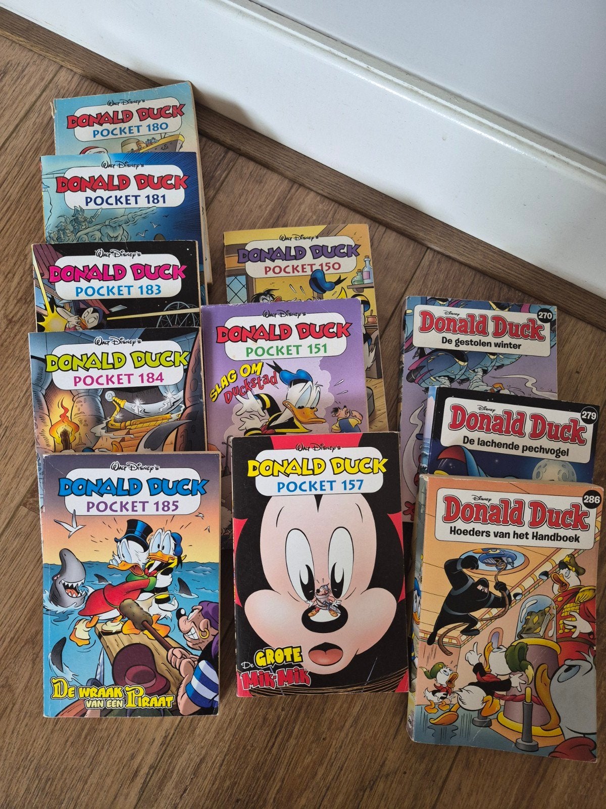Donald Duck pockets 11 stuks, Meerdere comics, Ophalen of Verzenden, Gelezen, Europa