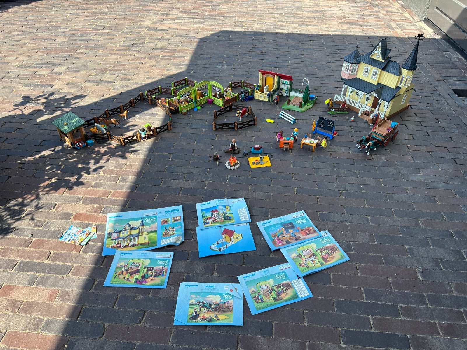 Grote Playmobil Spirit collectie - 7 complete sets!, Gebruikt, Complete set, Overige typen, Ophalen of Verzenden