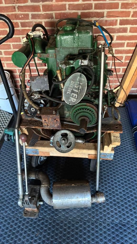 2 cil lister 13 pk compl. En volvo penta Md2 onderdelen, Watersport en Boten, Ophalen, Gebruikt, Staal, Binnenboordmotor