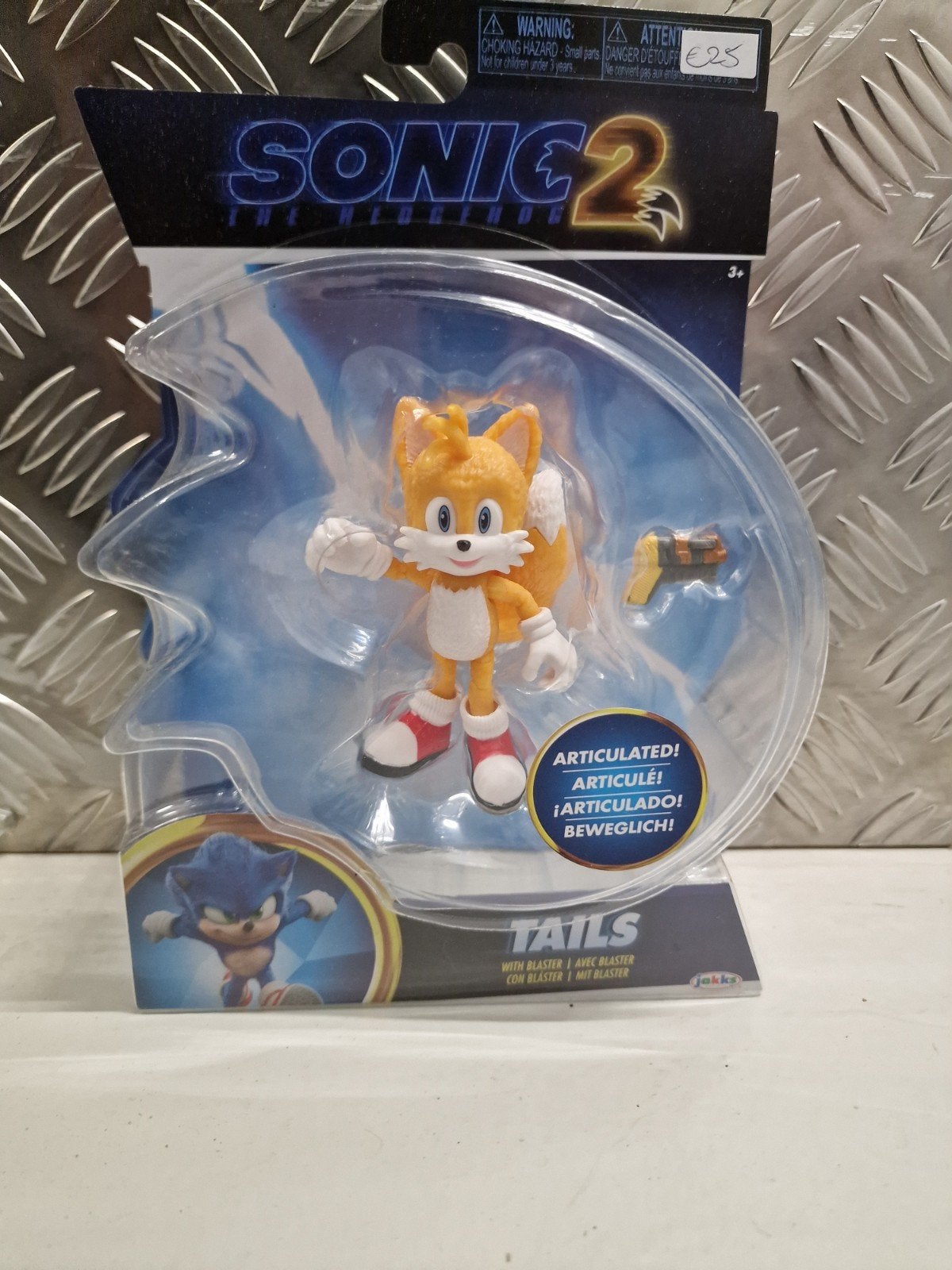 Sonic the Hedgehog 2 - Tails actiefiguur met blaster, Kinderen en Baby's, Speelgoed | Actiefiguren, Ophalen of Verzenden, Nieuw