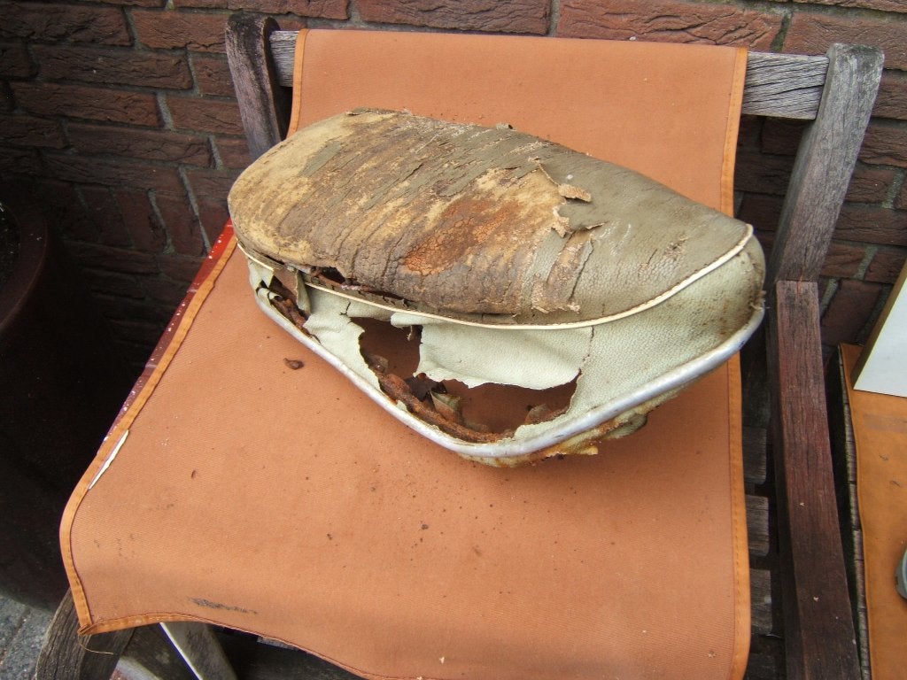 Frame 1 persoon (Zwitsers) zitje voor de Eitank, Ophalen of Verzenden, Gebruikt, Zadel