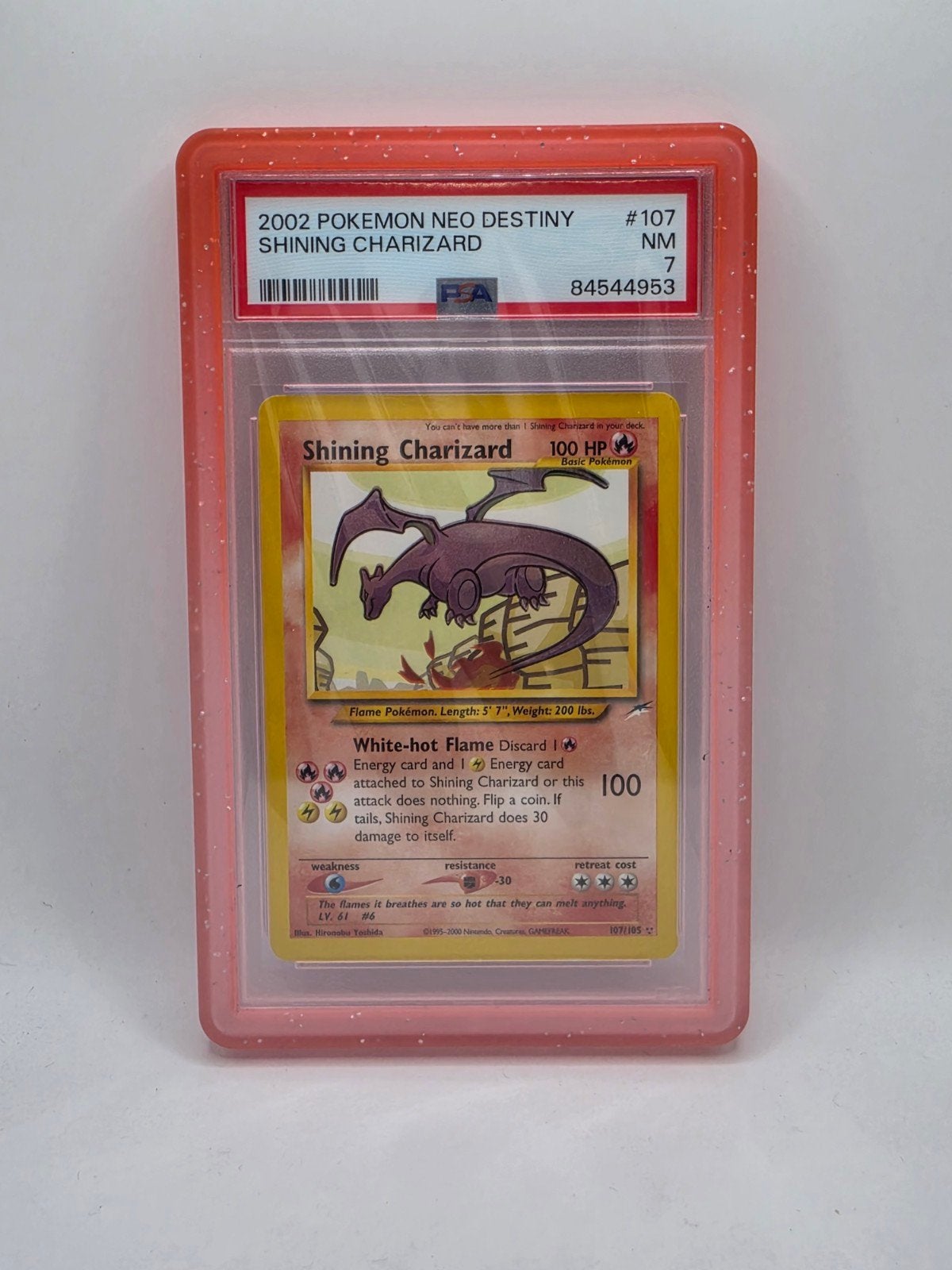Shining Charizard 2002 Neo Destiny PSA Graded Pokémon Kaart, Hobby en Vrije tijd, Verzamelkaartspellen | Pokémon, Ophalen of Verzenden
