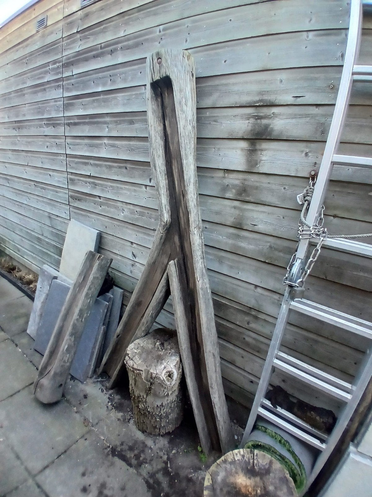 (BIEDEN) !!! Boomstam waterval met waterrad, Ophalen, Overige typen