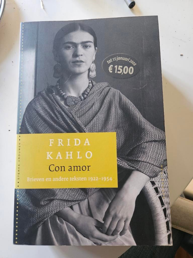 Frida Kahlo: Con amor - Brieven en andere teksten, Ophalen of Verzenden, Gelezen, Frida Kahlo, Kunst en Cultuur