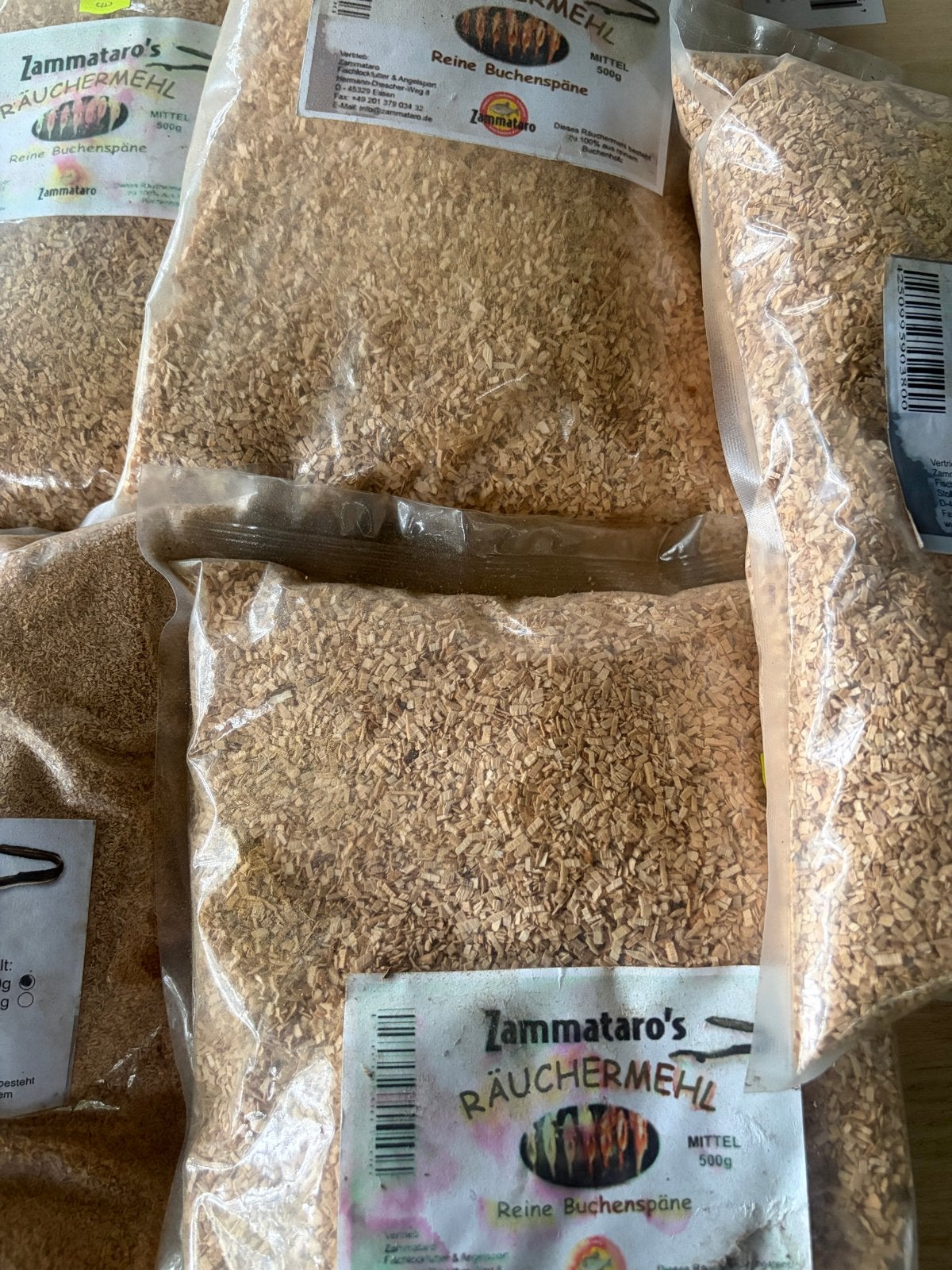 Zammatao's Rookmeel - Reine Buchensäne 5x 500g, Ophalen of Verzenden, Zo goed als nieuw, Overige typen