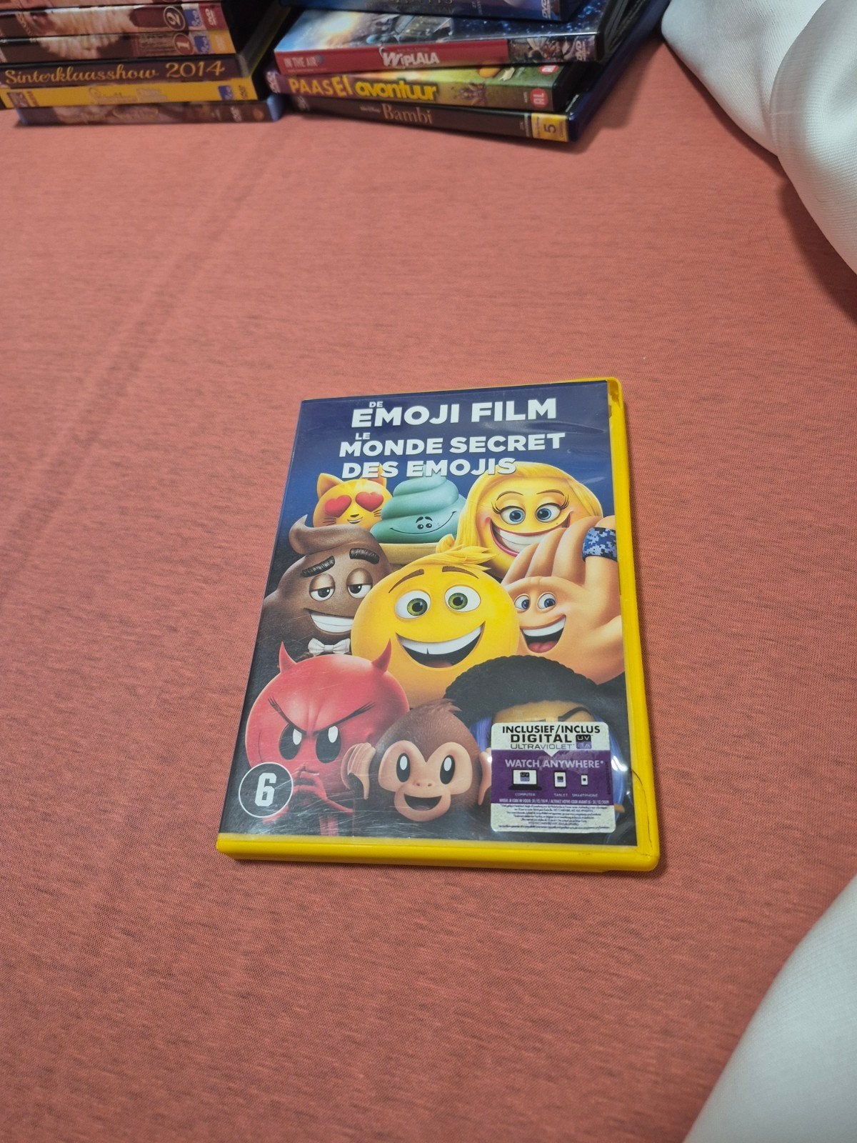 De Emoji Film - Le Monde Secret des Emojis (DVD), Animatie, Nederlands, Ophalen of Verzenden, Vanaf 6 jaar