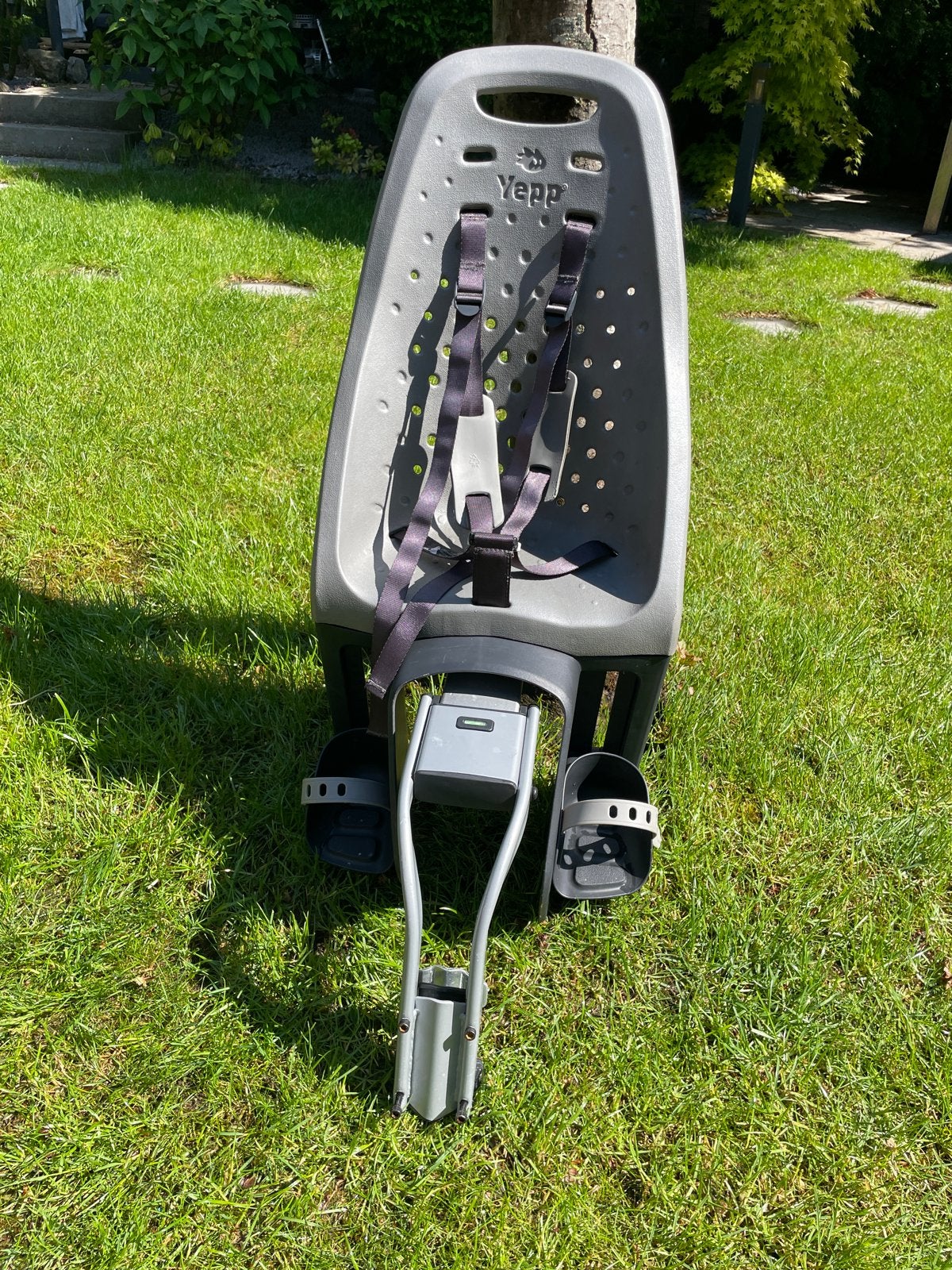 Yepp achterzitje inclusief beugel, Fietsen en Brommers, Fietsaccessoires | Fietsstoeltjes, Ophalen, Achterzitje, 9 t/m 36 kg, Gebruikt