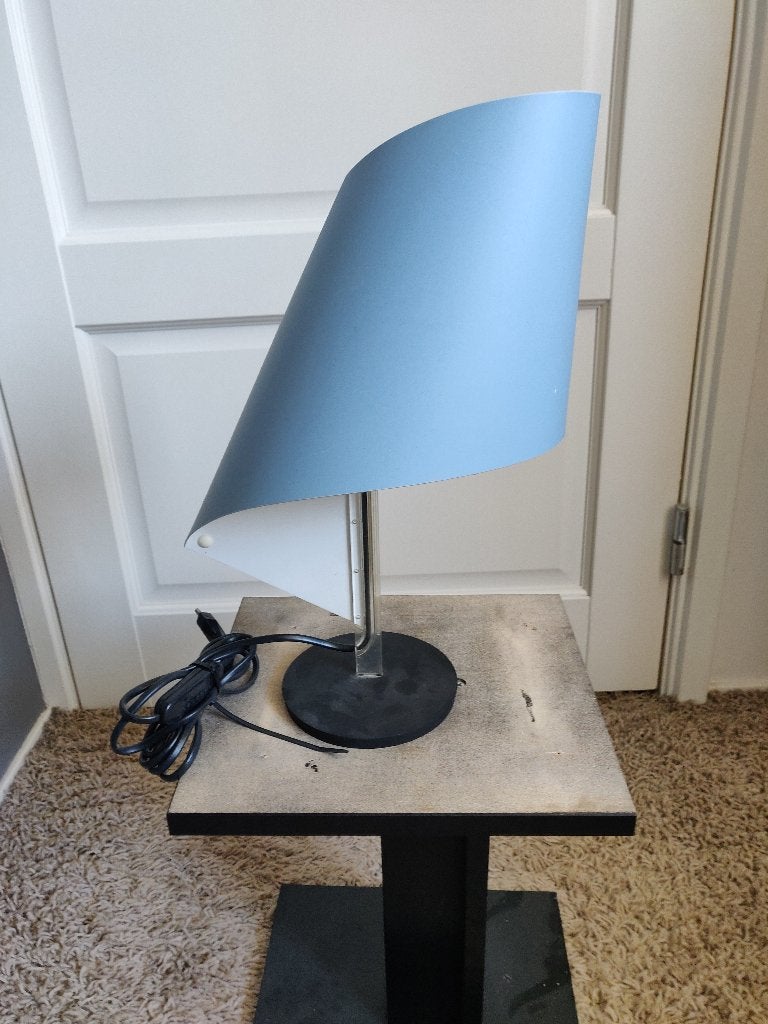 marco colombo, mario barbaglia - lamp, Blauw, Overige merken, E14 (klein), Ophalen of Verzenden