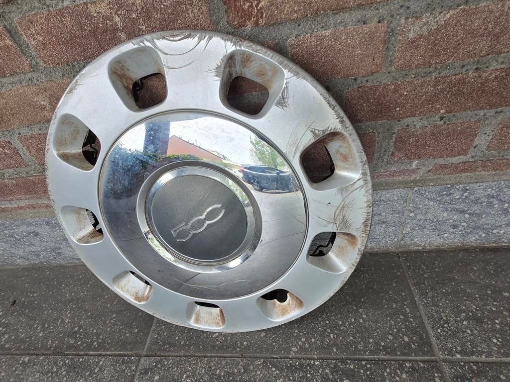 Wieldop wieldeksel FIAT 500 chroom., Ophalen of Verzenden, Gebruikt