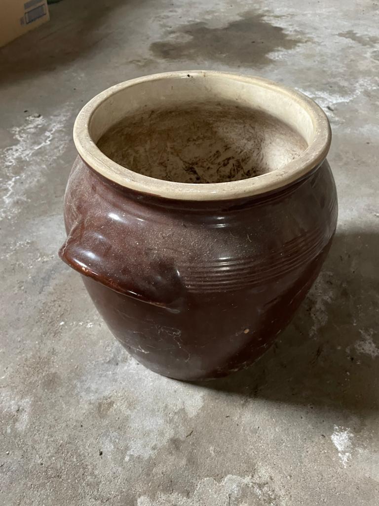 Vintage pot, Antiek en Kunst, Antiek | Keramiek en Aardewerk, Ophalen