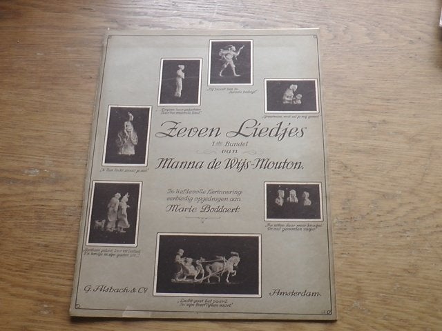 Zeven liedjes - manna de wijs -mouton, Ophalen of Verzenden, Gebruikt, Artiest of Componist, Populair