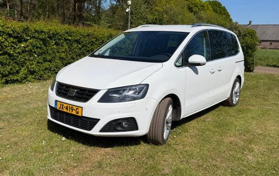 Seat Alhambra 1.4 TSI - Automaat - 7p - 2016 Wit, Auto's, Seat, 1800 kg, Euro 6, 4 cilinders, 7 stoelen