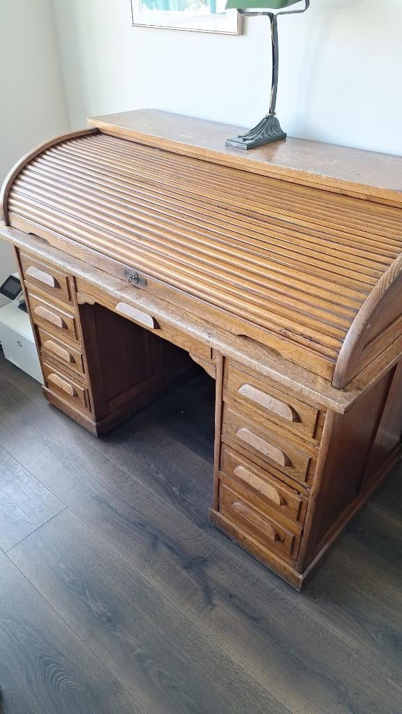 Trommelbureau, Ophalen, Gebruikt