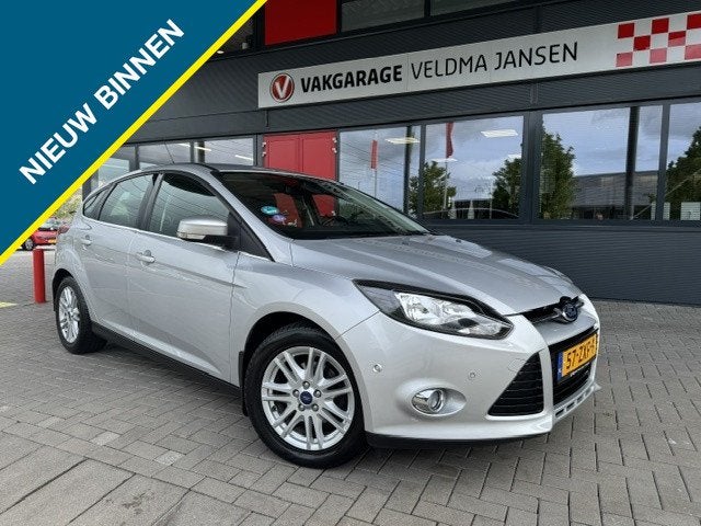 Ford Focus 1.0 ECOBOOST TITANIUM 125 PK 5-DRS. (108.000 KM!), Euro 5, Gebruikt, 635 kg, Origineel Nederlands