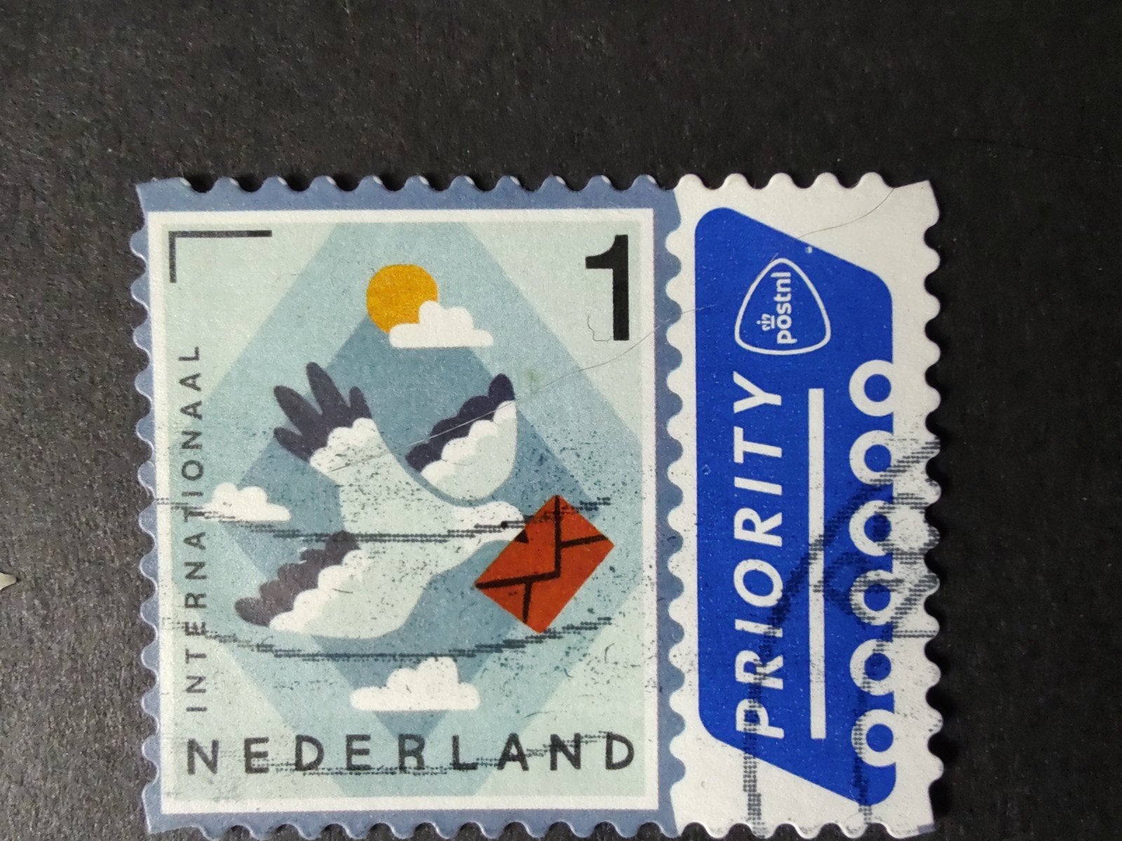4133 duif met brief 2023, Ophalen of Verzenden