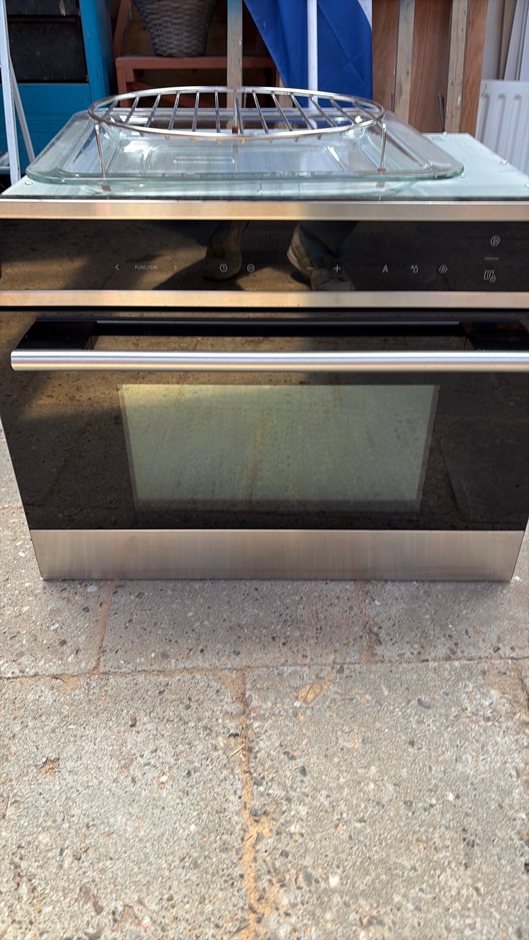 Combi magnetron/oven, Witgoed en Apparatuur, Ophalen of Verzenden, Zo goed als nieuw, Minder dan 45 cm